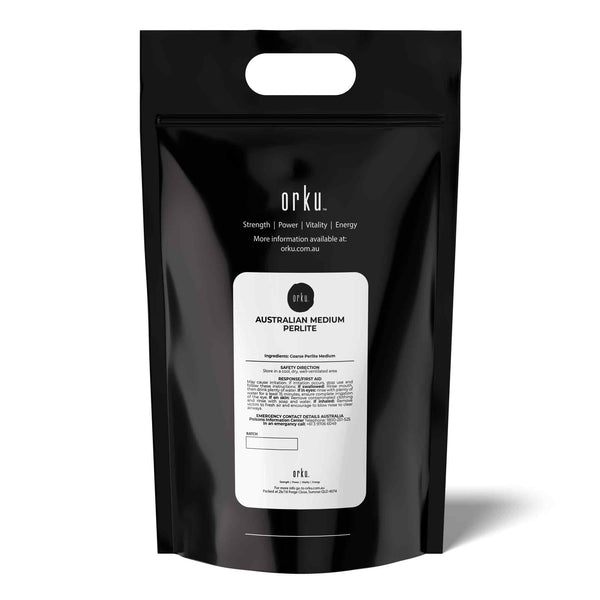 Orku 20L Perlite Medium Premium Soil Expanded Plant Growing Media Plants Hydroponics Hydroponic Growing Kits