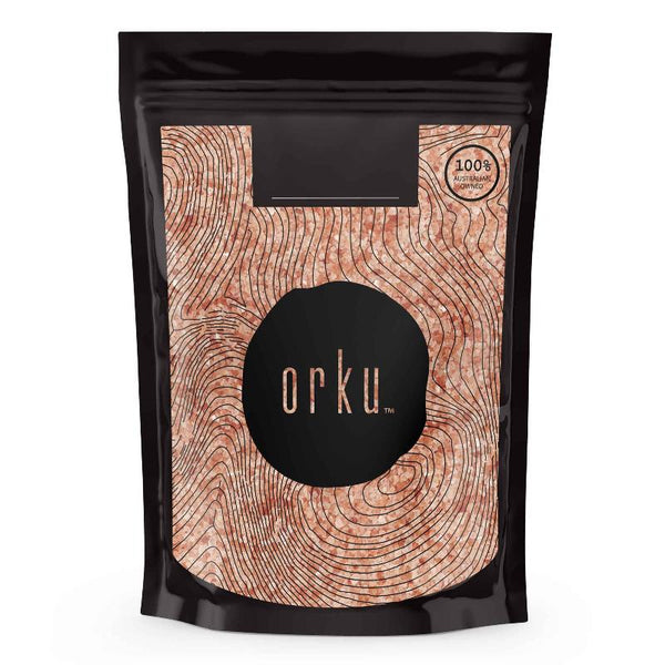 Orku 200G Pink Himalayan Bath Salts Natural Crystal Rocks Spa Therapy Body Scrub Exfoliators & Scrubs