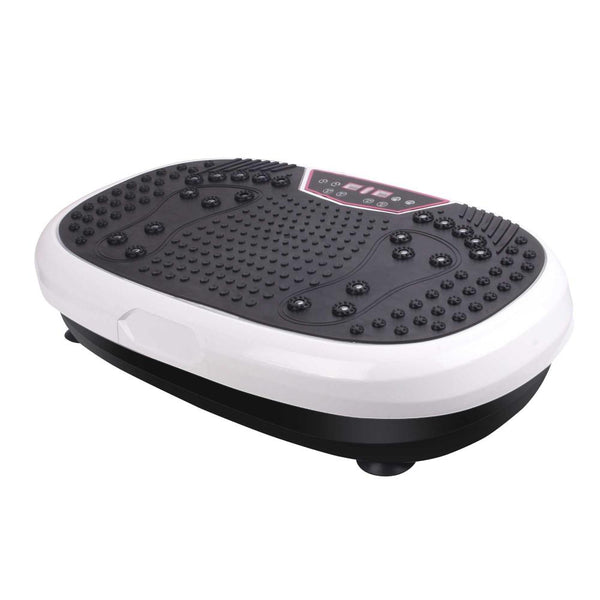 Social Hike White Mini Vibration Platform Mag Net Therapy Vibrating Machine Exercise Plate Vibration Machines