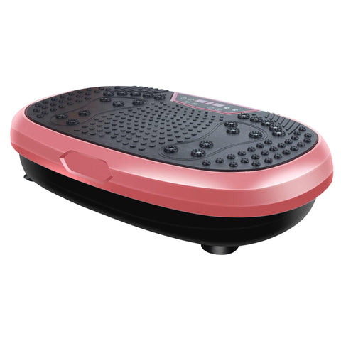 Pink Mini Vibration Platform Magnet Therapy Vibrating Machine Exercise Plate Vibration Machines