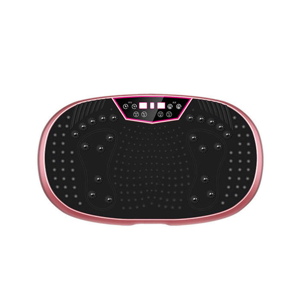 Pink Mini Vibration Platform Magnet Therapy Vibrating Machine Exercise Plate Vibration Machines