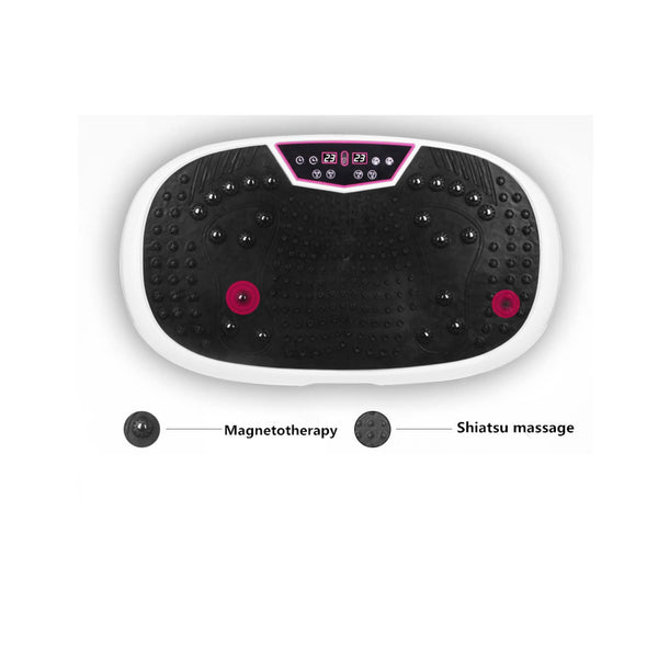 Pink Mini Vibration Platform Magnet Therapy Vibrating Machine Exercise Plate Vibration Machines