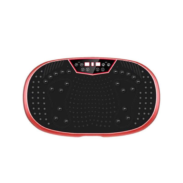 Social Hike Red Mini Vibration Platform Mag + Net Therapy Vibrating Machine Exercise Plate Vibration Machines