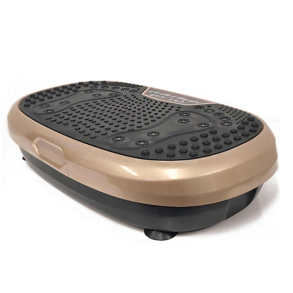 Gold Mini Vibration Platform Mag Net Therapy Vibrating Machine Exercise Plate Other Equipment & Gear