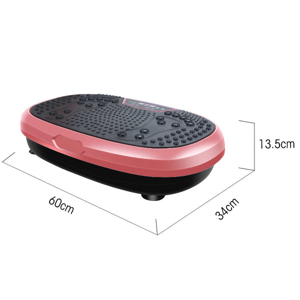 Gold Mini Vibration Platform Mag Net Therapy Vibrating Machine Exercise Plate Other Equipment & Gear