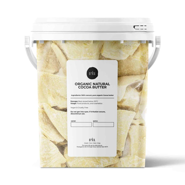 600G Organic Cocoa Butter Tub Raw Natural Food Grade Chunks Skin Diy Cream Anti Aging Products