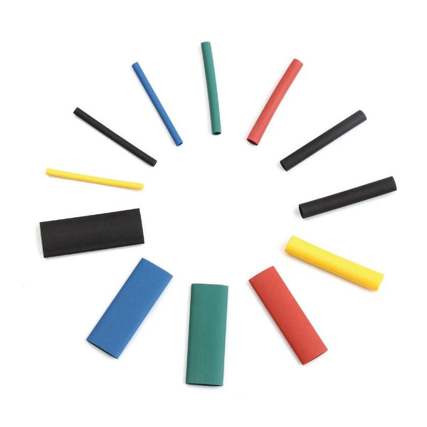 Tooleroo 530 Pcs Heating Shrink Sleeve Set Shrinkable Insulation Electrical Cable Tube Heat Shrink Tubing & Sleeves