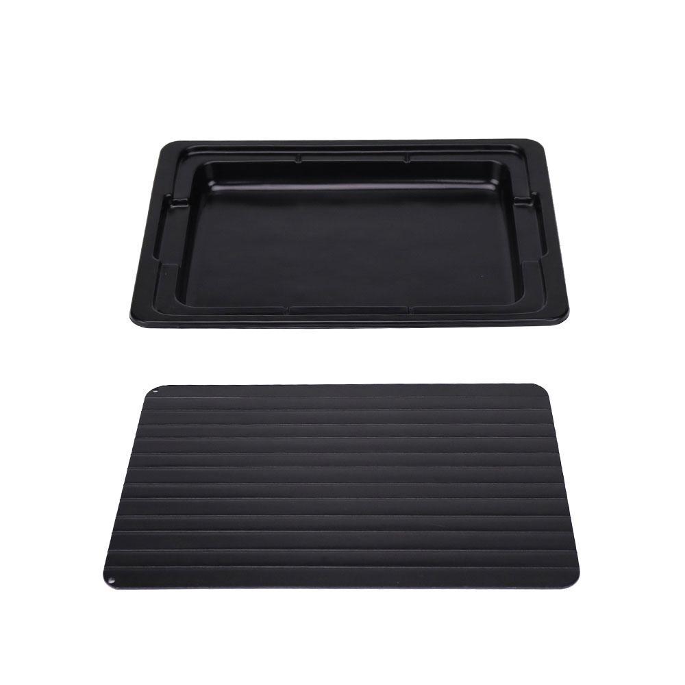 Kitchee Fast Defrosting Meat Tray Food Grade Medium Miracle Aluminium Thawing Plate Other Kitchen Gadgets
