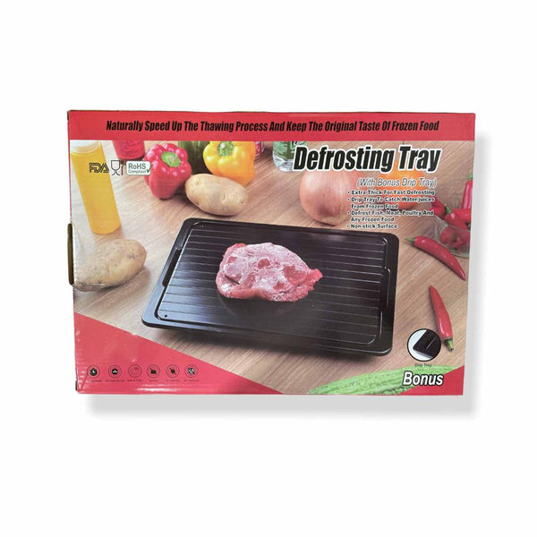 Kitchee Fast Defrosting Meat Tray Food Grade Medium Miracle Aluminium Thawing Plate Other Kitchen Gadgets