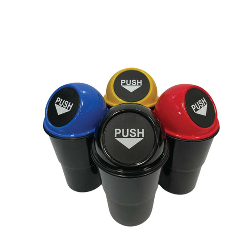 !Mpulse 12X 550Ml Mini Trash Can Random Colours Rubbish Bins