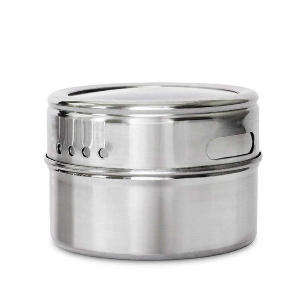 Kitchee 9 Magnetic Spice Jar Tins And Steel Rack 150G Seasoning Storage Containers Spice Jars & Racks