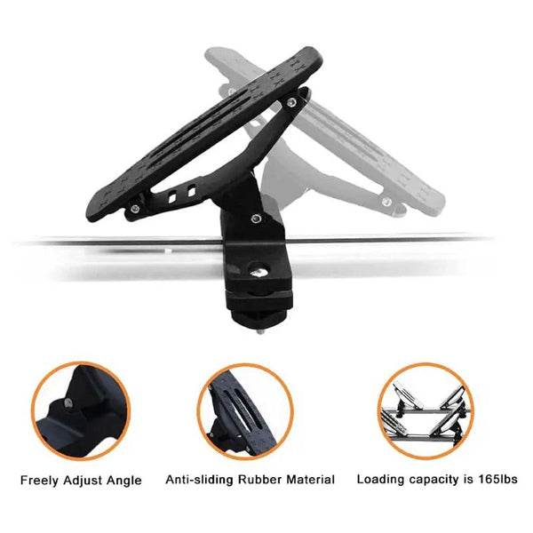 Social Hike Universal Kayak Holder Car Roof Rack Travel Saddle Watercraft Carrier Storage Roof Racks
