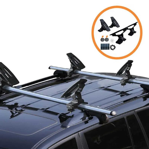 Social Hike Universal Kayak Holder Car Roof Rack Travel Saddle Watercraft Carrier Storage Roof Racks