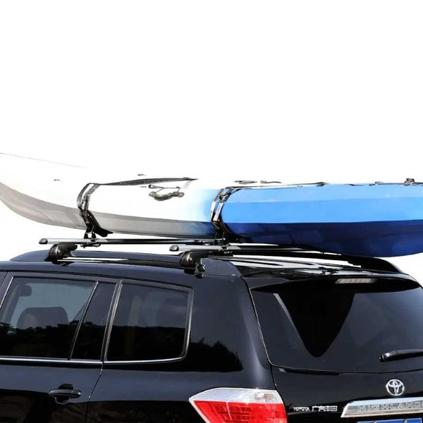 Social Hike Universal Kayak Holder Car Roof Rack Travel Saddle Watercraft Carrier Storage Roof Racks