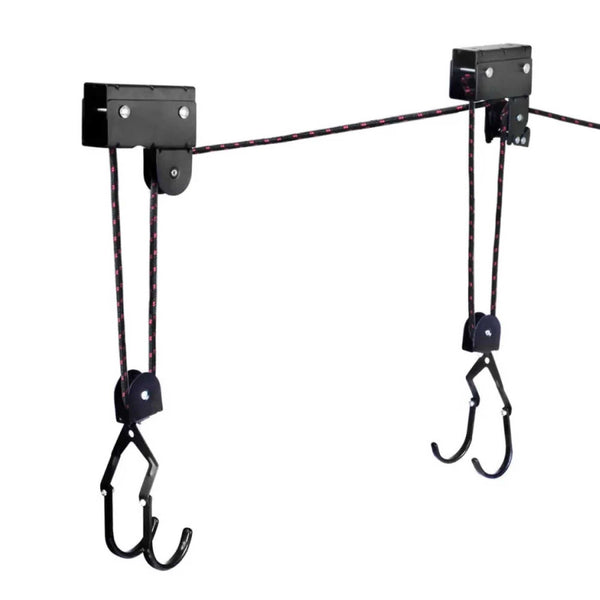 Kayak Hoist 45Kg Garage Ceiling Pulley Lift Storage System Bike Luggage Holder Kayak Carriers