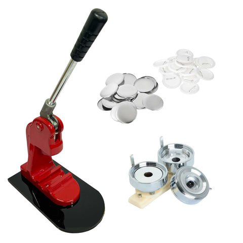 Button Badge Making Set 58Mm Maker + Mould + Badges Badge & Button Makers