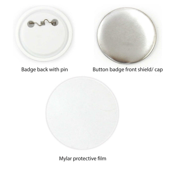 Button Badge Making Set 58Mm Maker + Mould Badges Badge & Button Makers