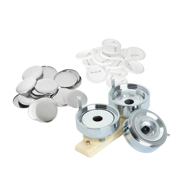 Tooleroo Button Badge 25Mm Mould + 500X Badges Craft Diy Hobby Badge & Button Makers