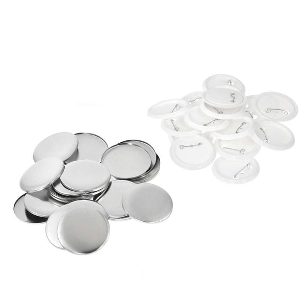 Tooleroo 500X Button Badges 25Mm Craft Diy Hobby Accessory Making Badge & Button Makers