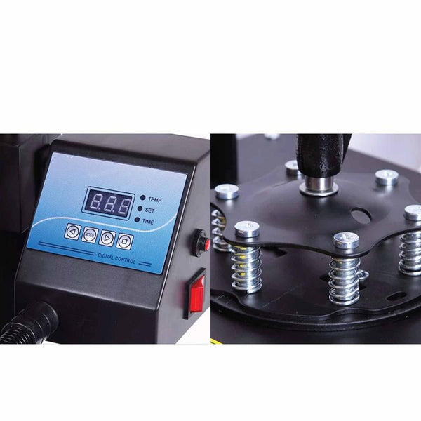 Tooleroo Cap Heat Press Diy Hobby Craft Hat Logo Transfer Hvt Sublimation Printing Fabric Transfers