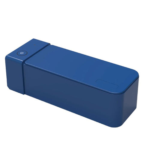 Veile Studios 600Ml Ultrasonic Jewellery Cleaner Mini Blue Portable Personal Sonic Bath Cleaners & Polish
