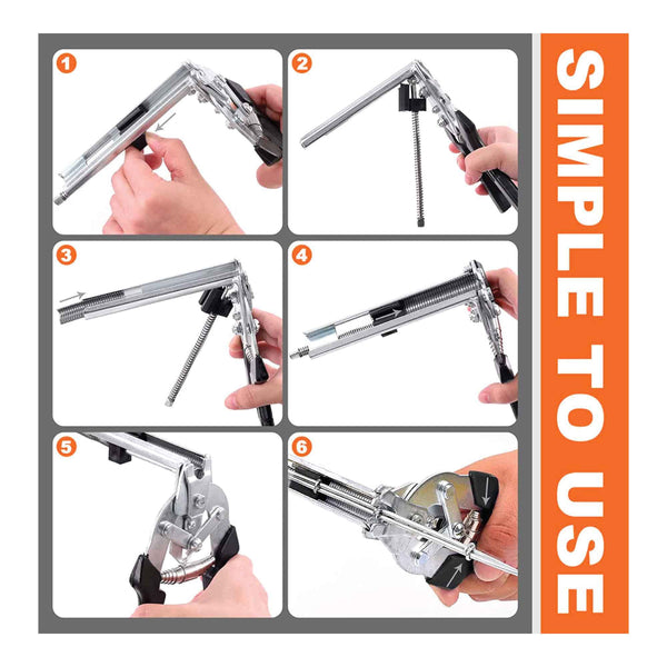 Tooleroo Hog Ring Plier Fence Wire Cage Clamp M Clip Compatible Pliers