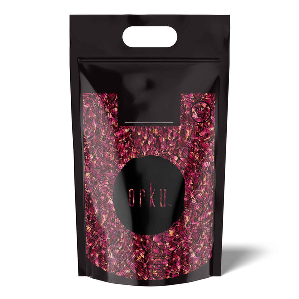 Orku 400G Organic Dried Red Rose Petals Wedding Confetti Rosa Centifolia Flower Flowers Petals & Garlands