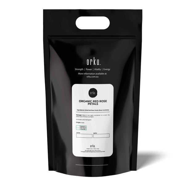 Orku 400G Organic Dried Red Rose Petals Wedding Confetti Rosa Centifolia Flower Flowers Petals & Garlands