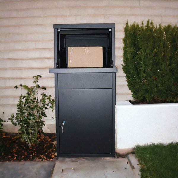 Tooleroo Parcel Delivery Drop Box Mailbox Home Package Post Locker 41.5X38.5X102.5Cm Letterboxes