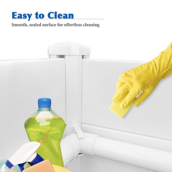 Dog Whelping Box 0.95M X 0.48M Puppy Birthing Pvc Pen Fences & Pens