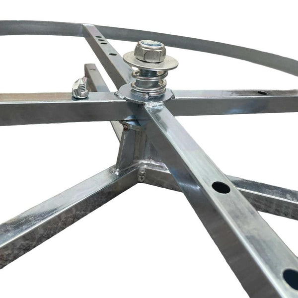 Tooleroo Fence Wire Spinner Dispenser Reel 4 Size Adjustable Coil Winder Garden Fencing Accessories