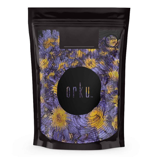 Orku 10G Dried Blue Lotus Flowers Whole Open Lily Nymphaea Caerulea Other Natural Remedies