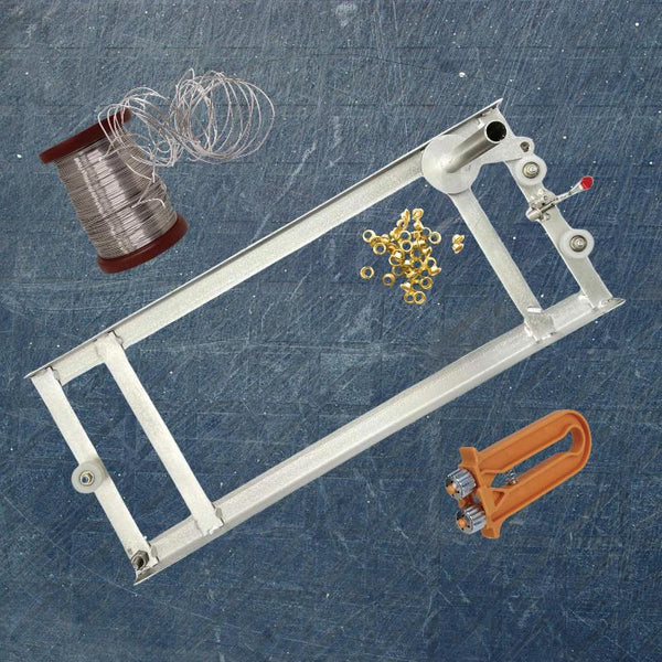 Beekeeping Kit Wiring Board + 500G Wire Crimper 1000 Frame Eyelets Beekeeping Equipment
