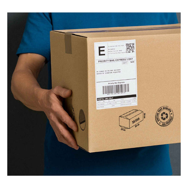 Tooleroo 400 Direct Thermal White Shipping Label Stickers 102X150mm Rolls Address & Shipping Labels