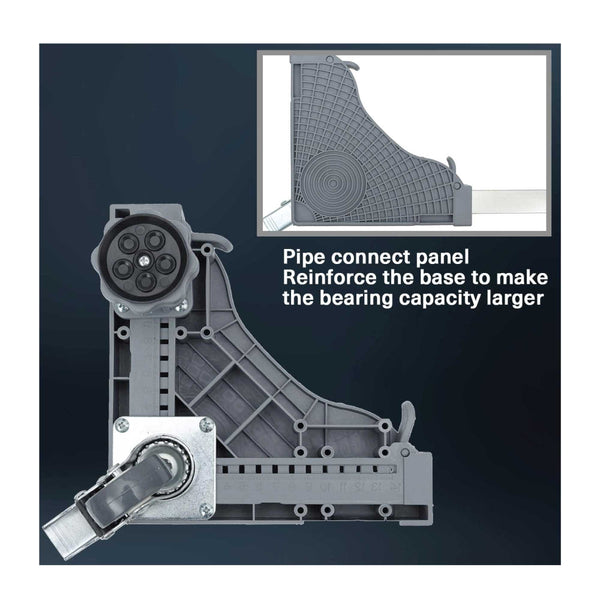 Tooleroo Appliance Base Stand Lock Wheel Trolley For Washing Machine Fridge Washer & Dryer Parts