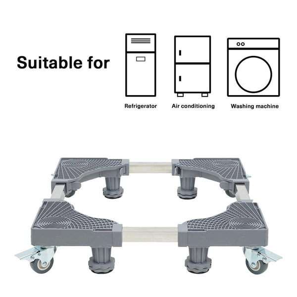 Tooleroo Appliance Base Stand Lock Wheel Trolley For Washing Machine Fridge Washer & Dryer Parts