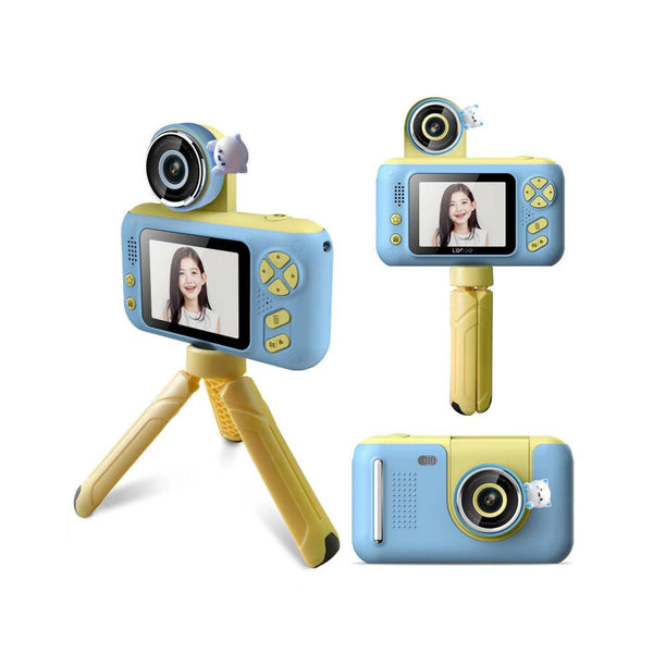 Kids Hd Digital Camera Blue Children's Selfie Photo Video 2.4 Inch Screen Digital Cameras