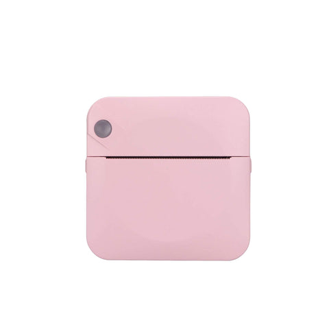 Portable Mini Printer Pink Inkless Bluetooth Phone Pocket Thermal Printing Printers