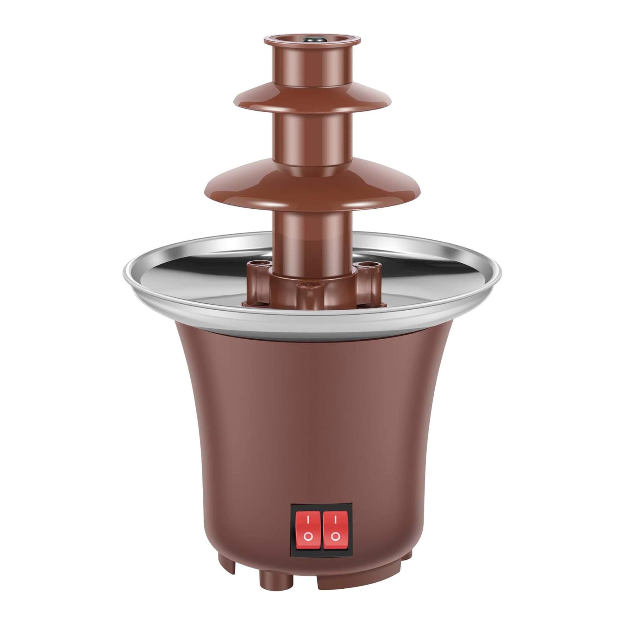 Kitchee 3 Tier Mini Chocolate Fountain Fondue Electric Machine Other Decorating Tools