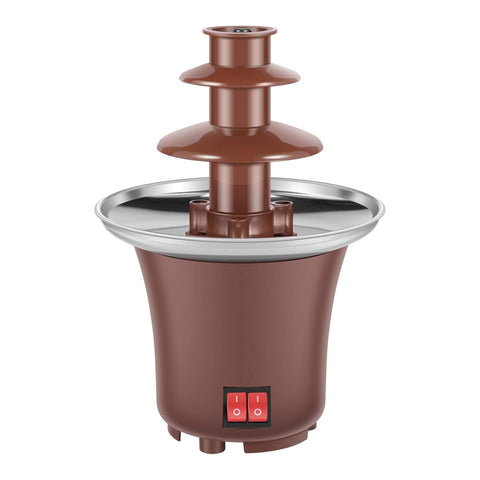 Kitchee 3 Tier Mini Chocolate Fountain Fondue Electric Machine Other Decorating Tools