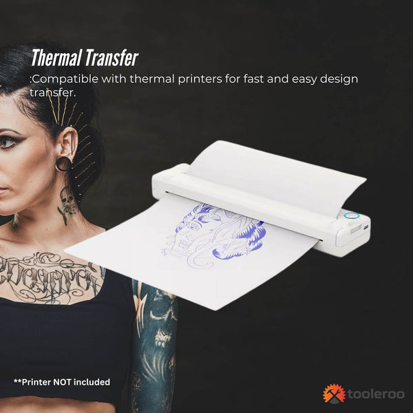 Tooleroo A4 Tattoo Thermal Paper Sheets For Stencil Transfer Home And Garden Paper Products