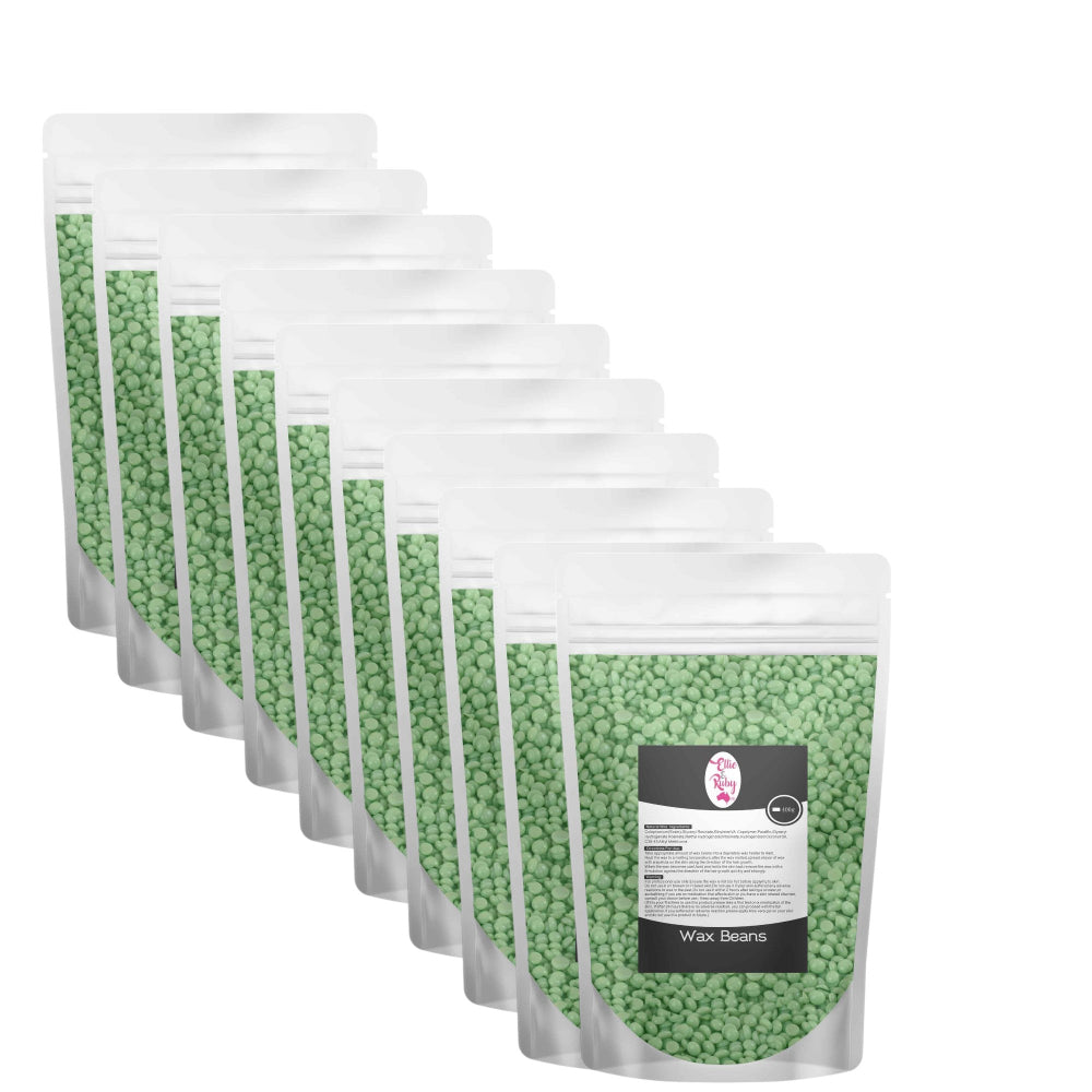 10X 100G Wax Beads Aloe Vera Brazilian Waxing Beans Stripless Hair Removal Waxing Supplies