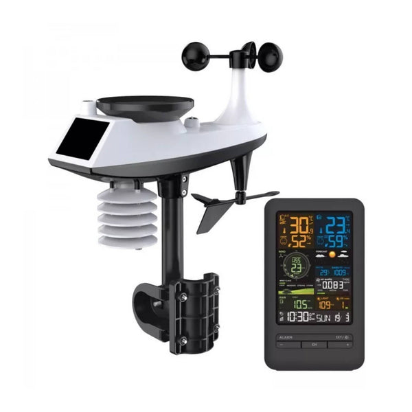 Tooleroo Weather Station 7 In 1 Professional Home Forecast Outdoor Sensor Washing Lines