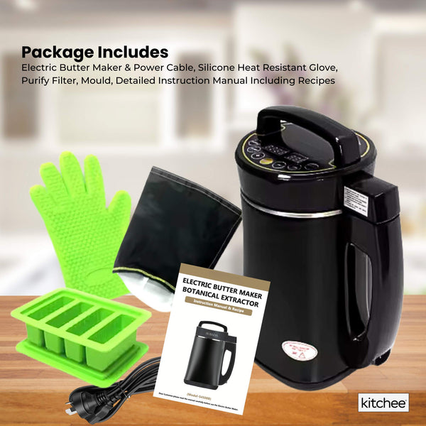 Kitchee Electric Butter Oil Herbal Infuser Decarboxylator Appliance For Kitchen Butter Dishes