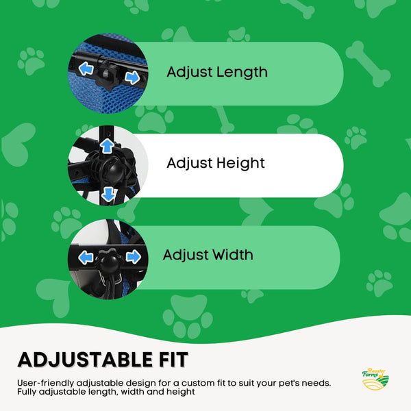 Little Dog Wheelchair Medium Harness Back Leg Aid Small Animal Supplies