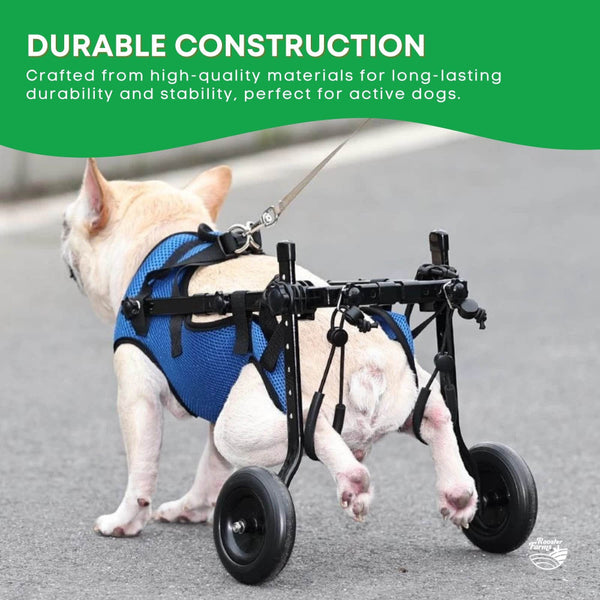 Little Dog Wheelchair Medium Harness Back Leg Aid Small Animal Supplies