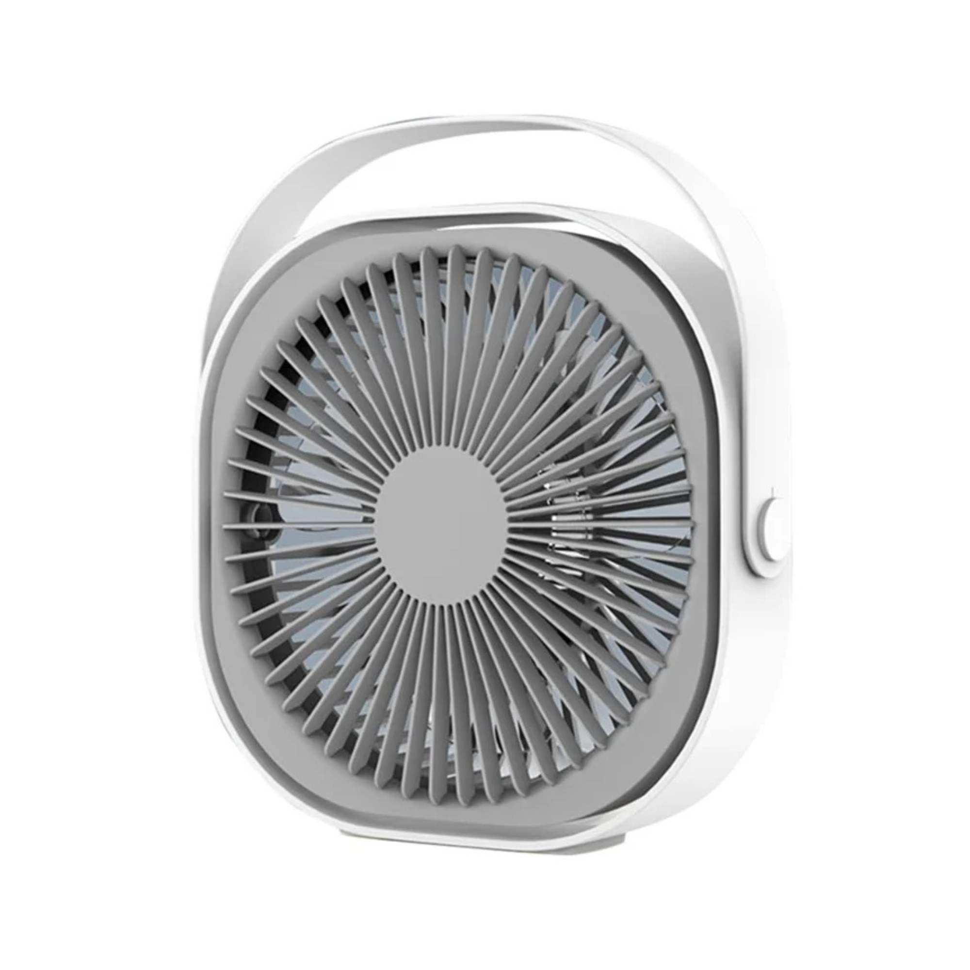 3 Speed Usb 20Cm Desktop Fan Quiet Portable Lightweight Rechargeable Cooler Portable Fans