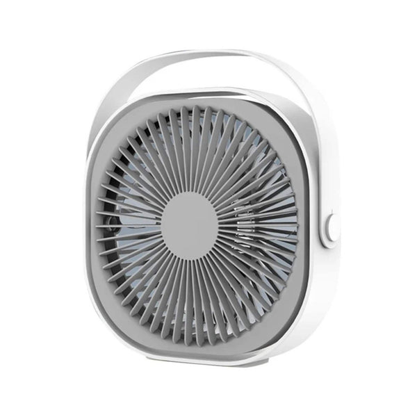 3 Speed Usb 20Cm Desktop Fan Quiet Portable Lightweight Rechargeable Cooler Portable Fans
