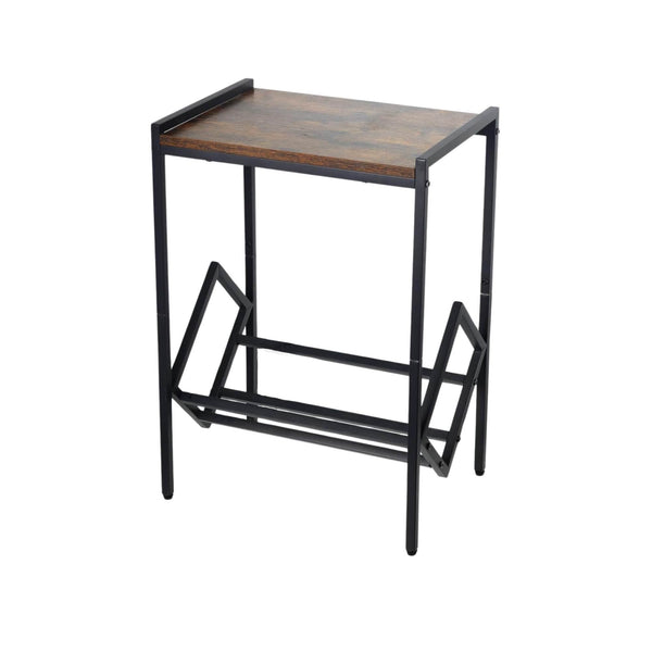 Social Hike Turntable Player Stand & Vinyl Lp Record Album Storage Black Metal Turntables