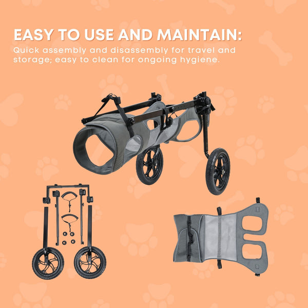 Rooster Farms Large Dog Wheelchair Xxl Harness Adjustable Back Leg Aid Harnesses